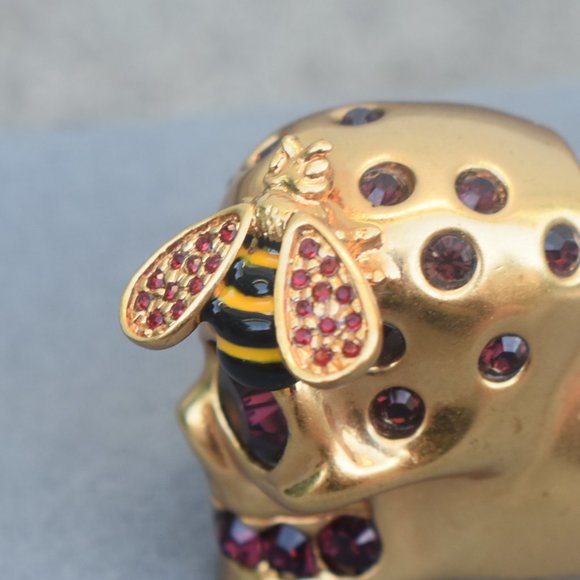 Alexander McQueen | Skull and bee cocktail ring - Picture 6 of 8